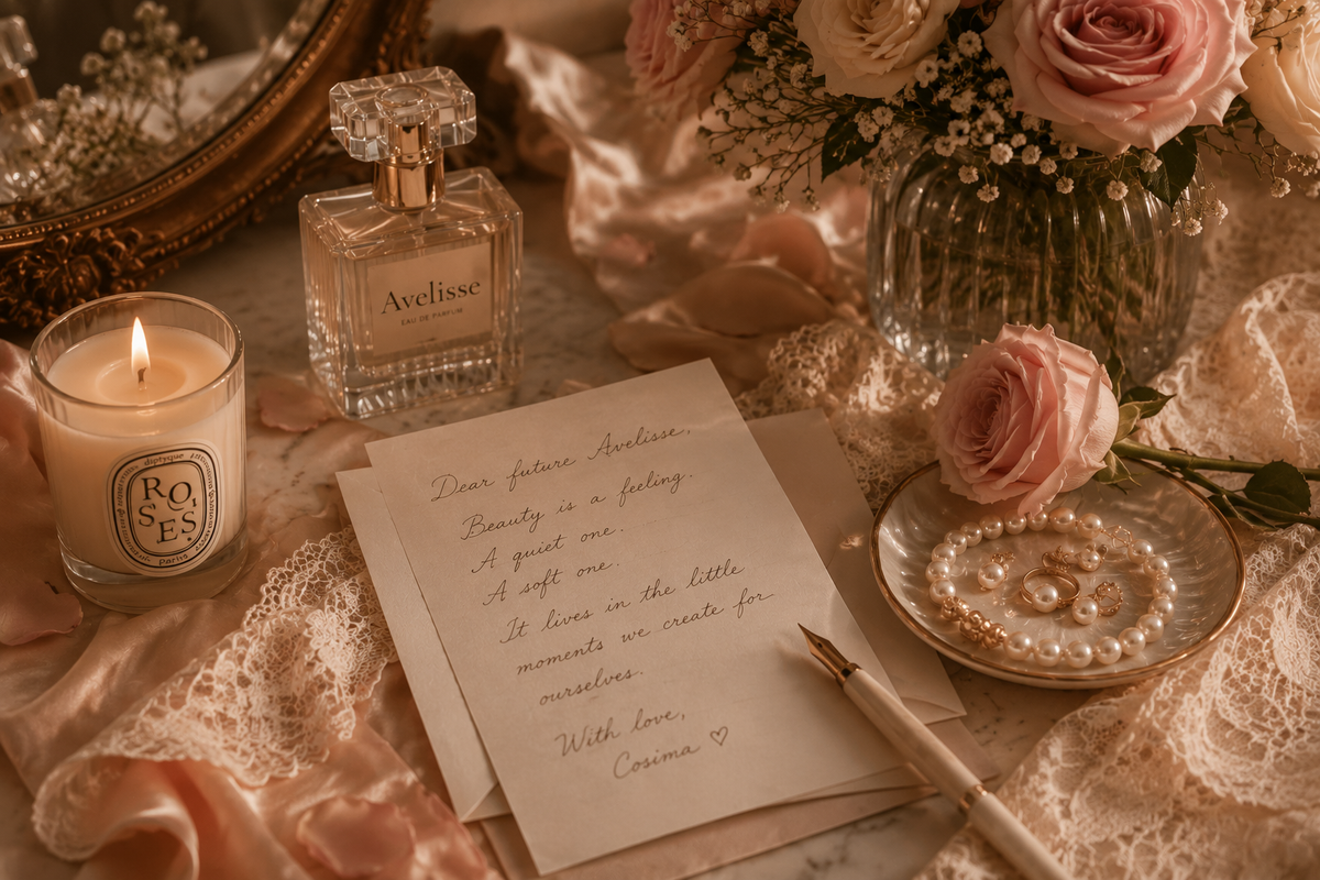 About Avelisse - A Letter From Cosima