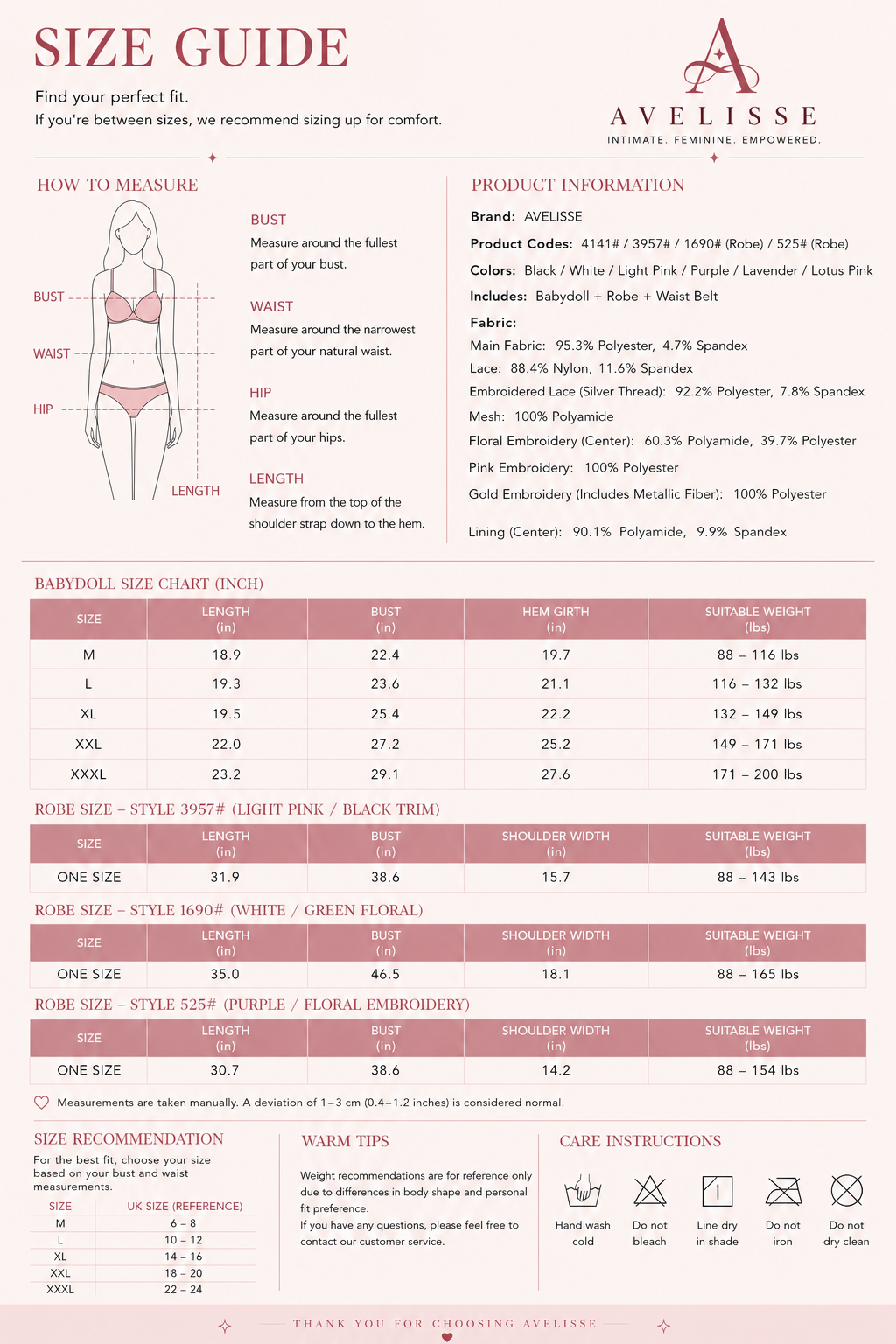 【Plum】Avelisse Blush Lace Corset Babydoll Lingerie – Floral Mesh Slip Dress